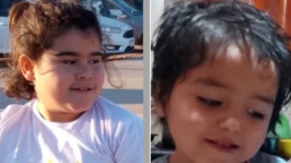 Inician búsqueda de dos hermanitos de 5 y 9 años