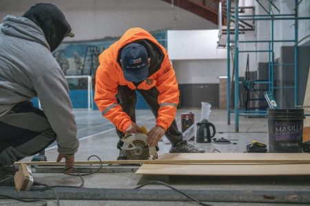 gimnasio Héroes de Malvinas