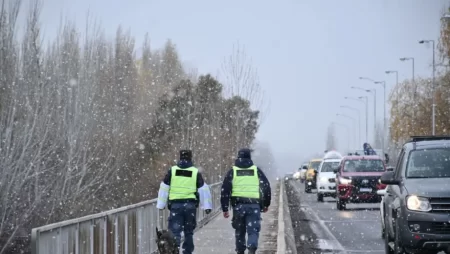Listos los horarios de la nevada: Ya hay Nieve en Neuquén y el Alto Valle