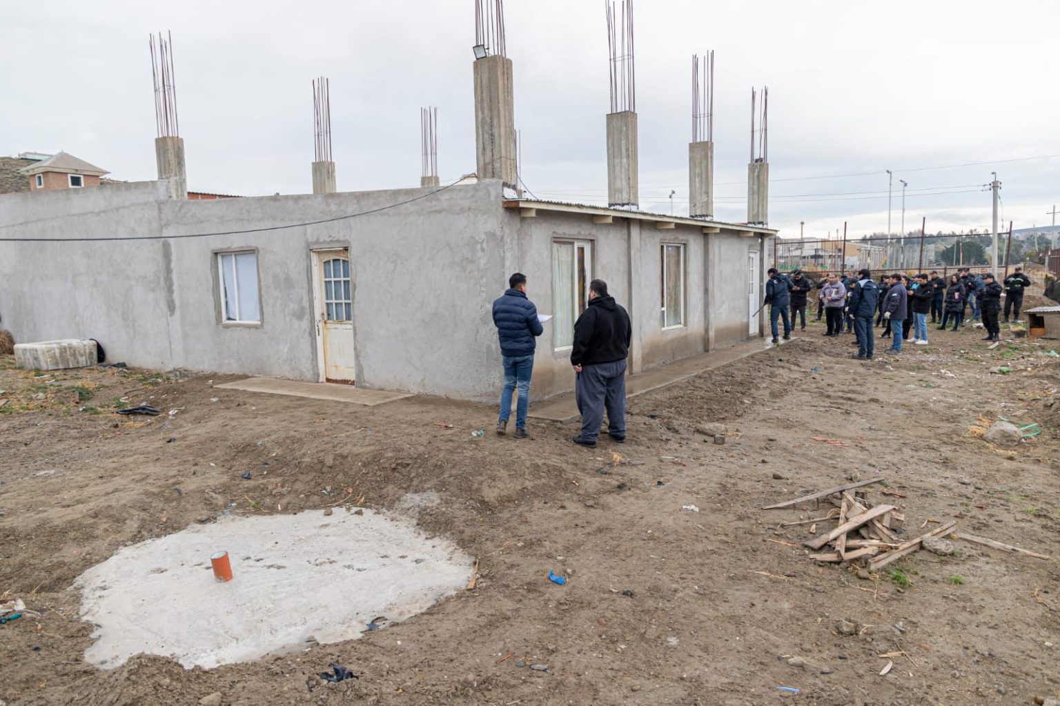 terreno usurpado en Comodoro