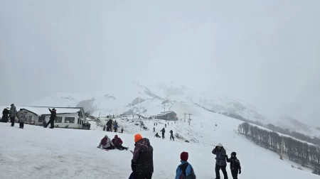 Nieve en la Patagonia: paisajes que renuevan la esperanza