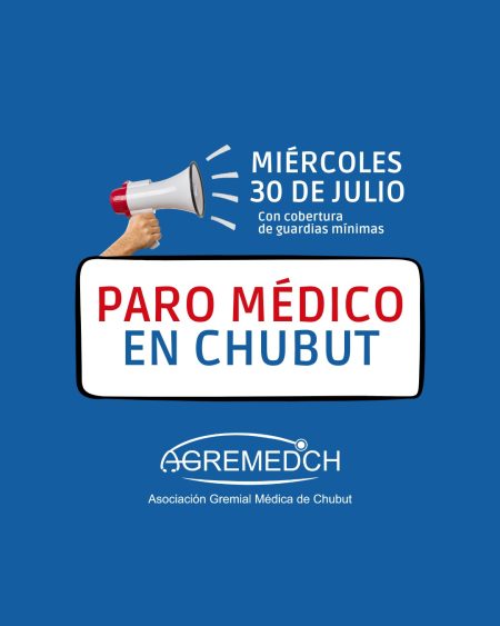 paro de médicos en Chubut