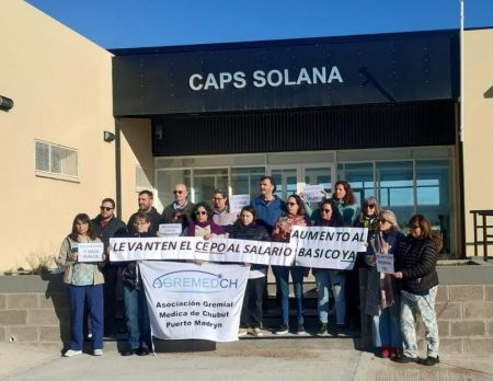 Paro en centros de salud de Chubut