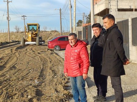 Plan de mantenimiento vial en Comodoro Rivadavia