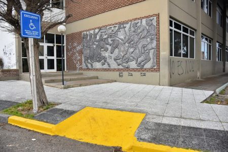 rampas en la Universidad de la Patagonia