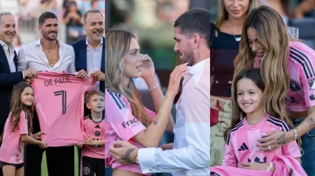 Rodrigo De Paul presentado en Inter Miami