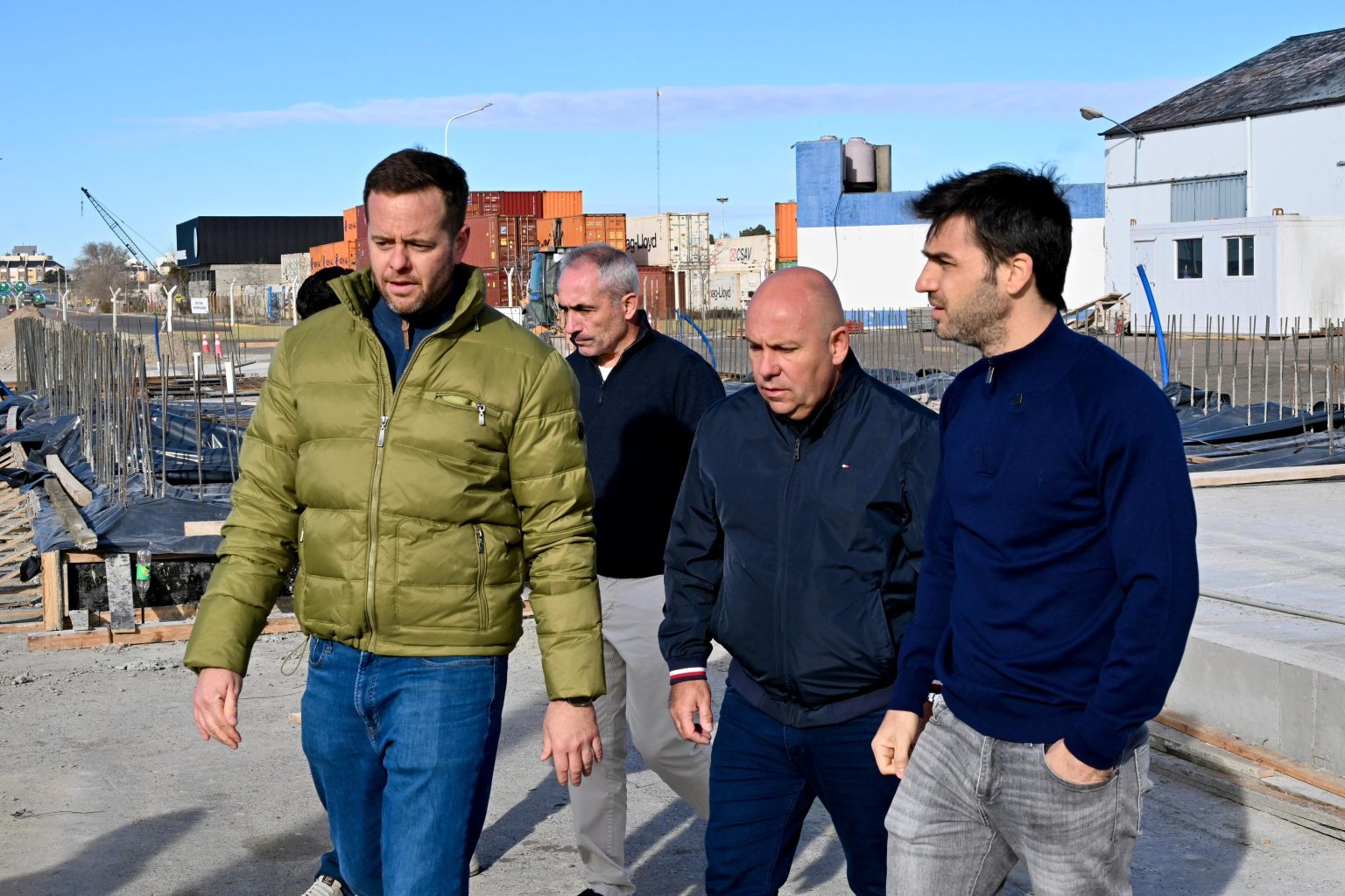 Nacho Torres refuerza los puertos de Chubut: escáner, monitoreo y control antidroga