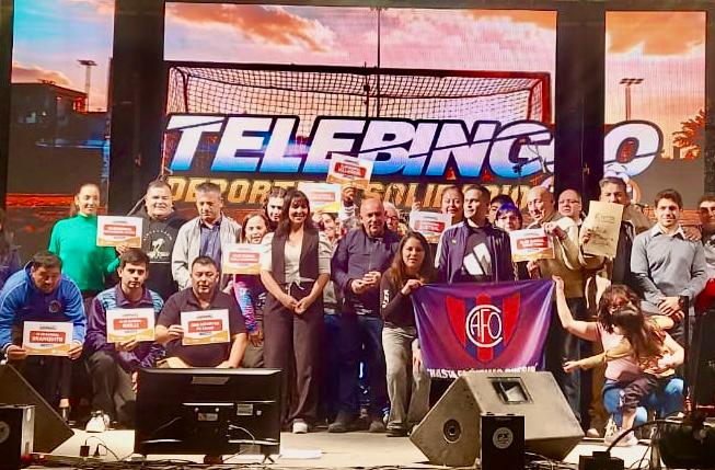 sorteo del Telebingo Deportivo en Puerto Madryn