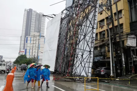 La tormenta tropical Wipha en China
