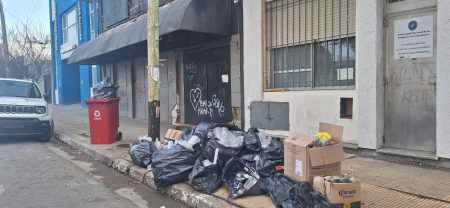 Trelew tirar basura fuera de horario