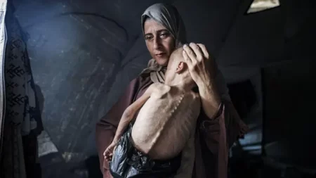 hambruna en Gaza