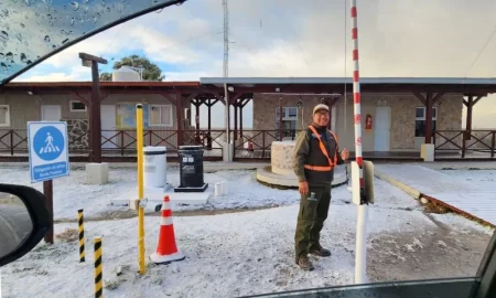 nevada en Madryn y Península Valdés
