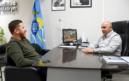 Sastre y Bowen se reunieron en Puerto Madryn