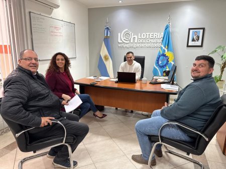 Lotería del Chubut inicia labores en conjunto con la Municipalidad de Camarones