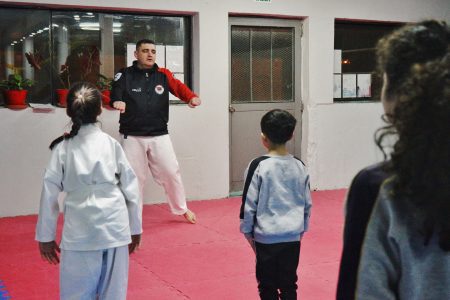 Se realizo visita a la Escuela de Karate Do Shotokan tras su participación en el torneo nacional