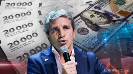 Caputo busca renovar $2,9 billones con bonos atados al dólar, inflación y tasa fija