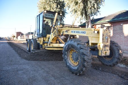 mejoramiento urbano barrio Illia Trelew