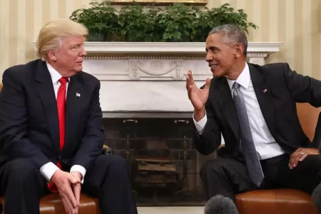 Acusación de traición de Trump a Obama