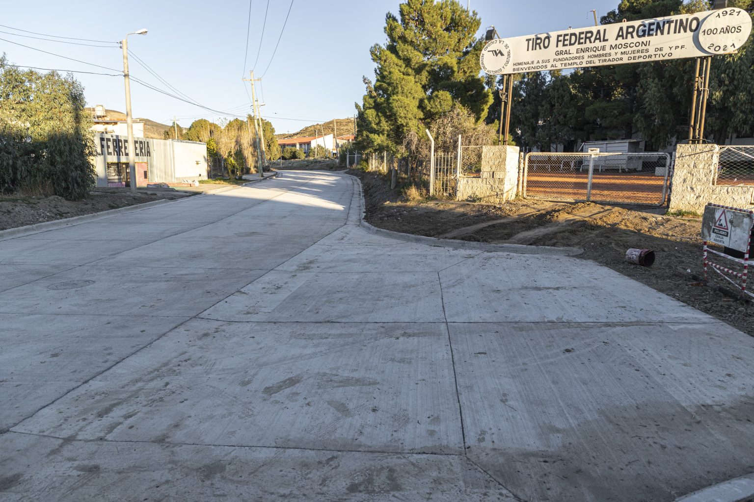 Pavimentación finalizada en calle Jones de Km 3