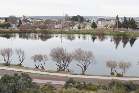 saneamiento laguna Chiquichano Trelew