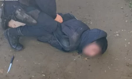 hombre armado cuchillo Comodoro Rivadavia