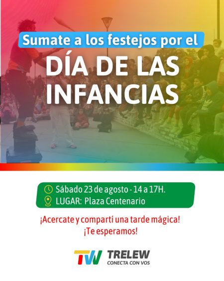 Día de las Infancias: juegos y espectáculos en plaza Centenario
