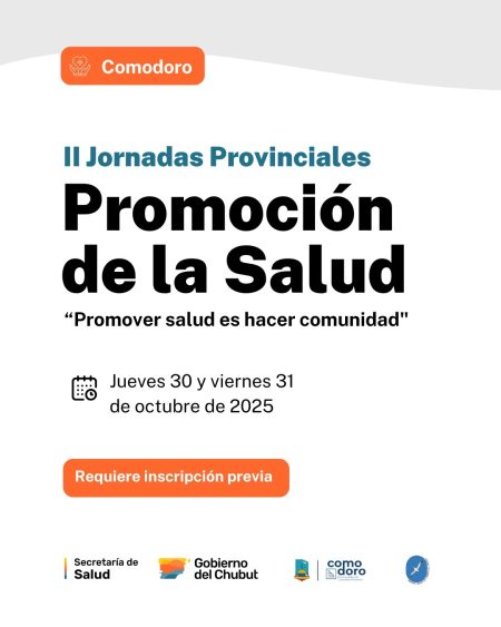 capacitación sanitaria Comodoro jornadas salud