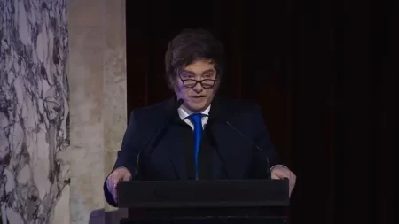 Milei empresarios Council de las Américas
