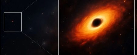 El telescopio Webb detecta el agujero negro más antiguo y enorme del universo temprano