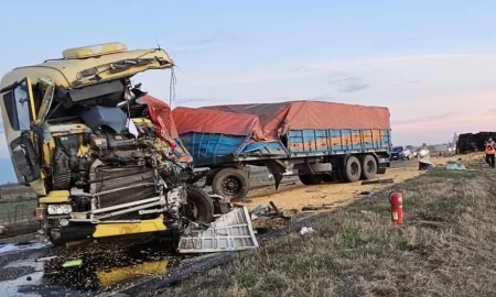 choque fatal en Ruta 35