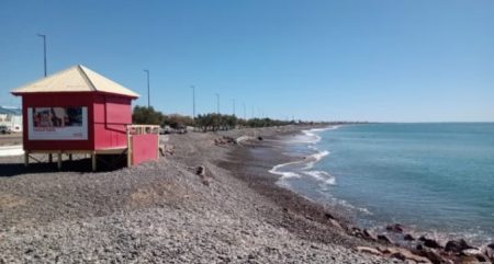 Playa Unión en Chubut