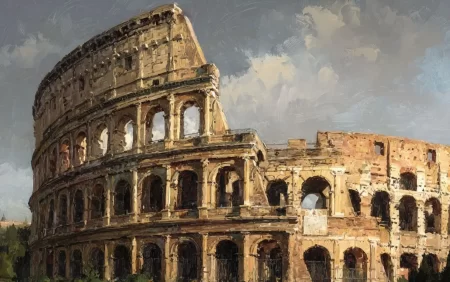 Roma saqueó su propio Coliseos