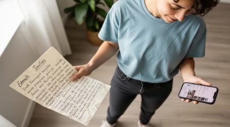 Secreto revelado cómo pasar una hoja manuscrita a un archivo de texto, sin instalar nada y en tres pasos