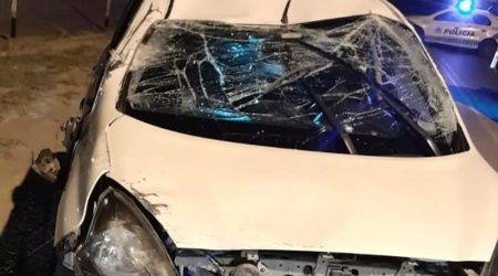 Trágico un conductor volcó en Ruta 7
