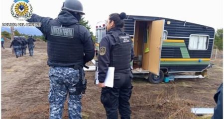 allanamiento en Epuyén