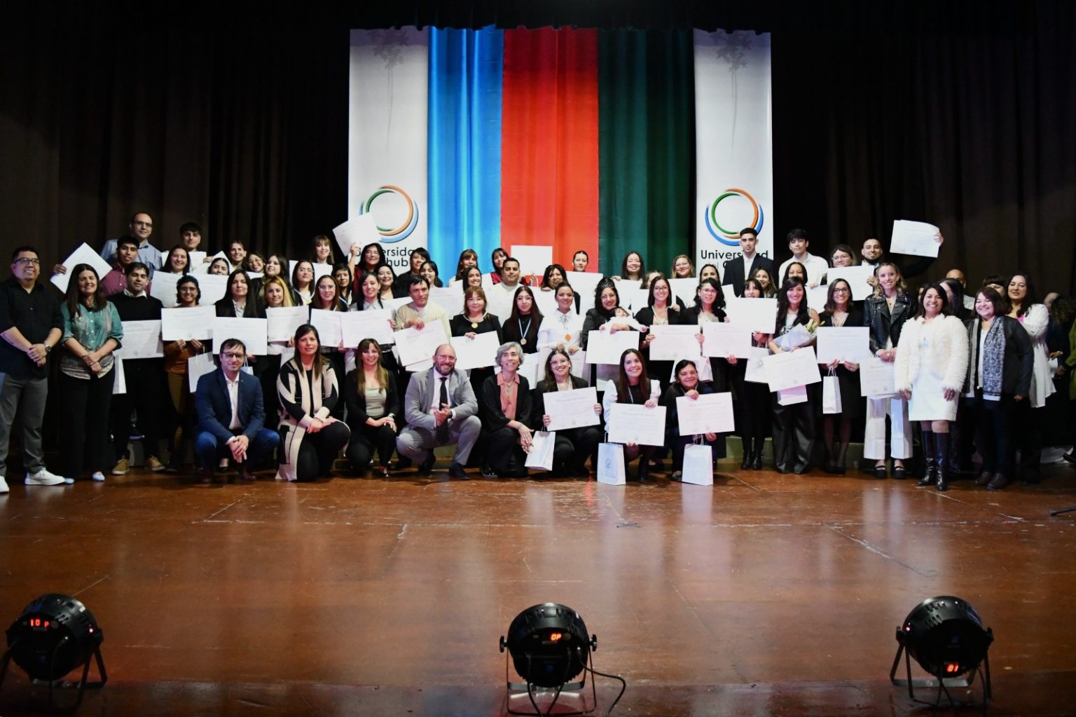 colación de grados Universidad del Chubut