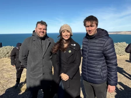 Villarruel en Punta Marqués: ciencia, turismo y cercanía con la comunidad