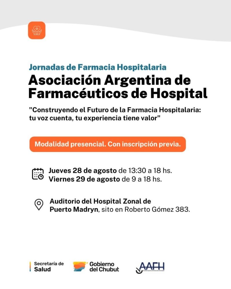 1º Jornadas Patagónicas de Farmacia Hospitalaria