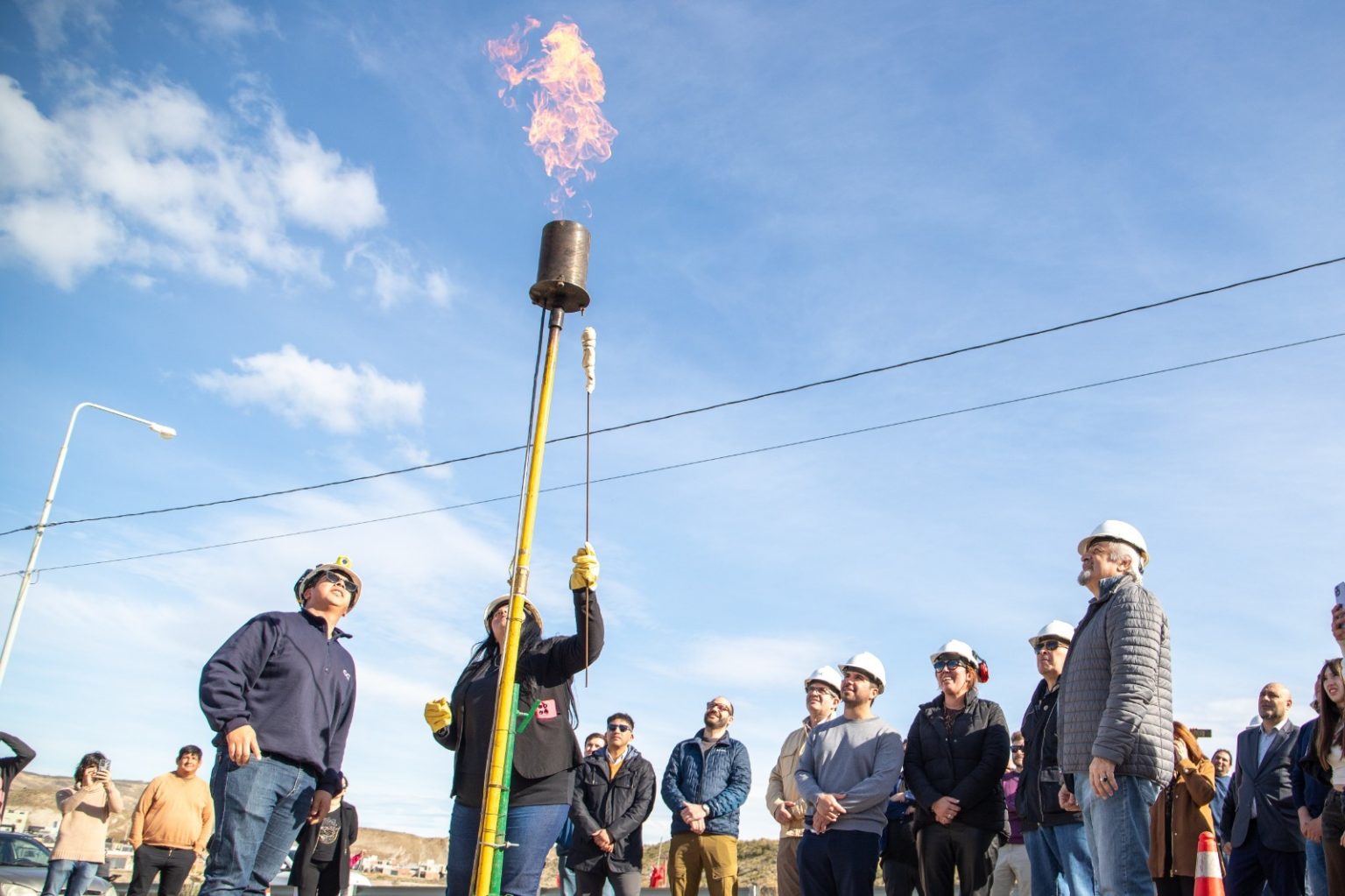 En Comodoro Rivadavia: Othar inauguró la red de gas que beneficia a 73 familias del barrio Don Bosco