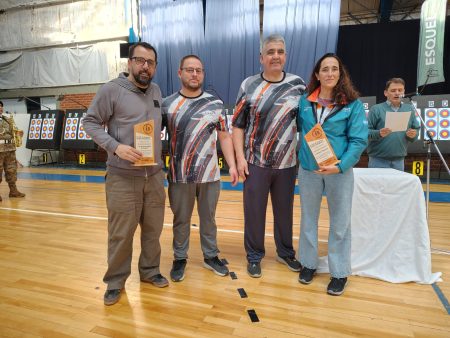 Más de 140 arqueros de todo el país compitieron en Esquel en la final nacional de tiro con arco en sala