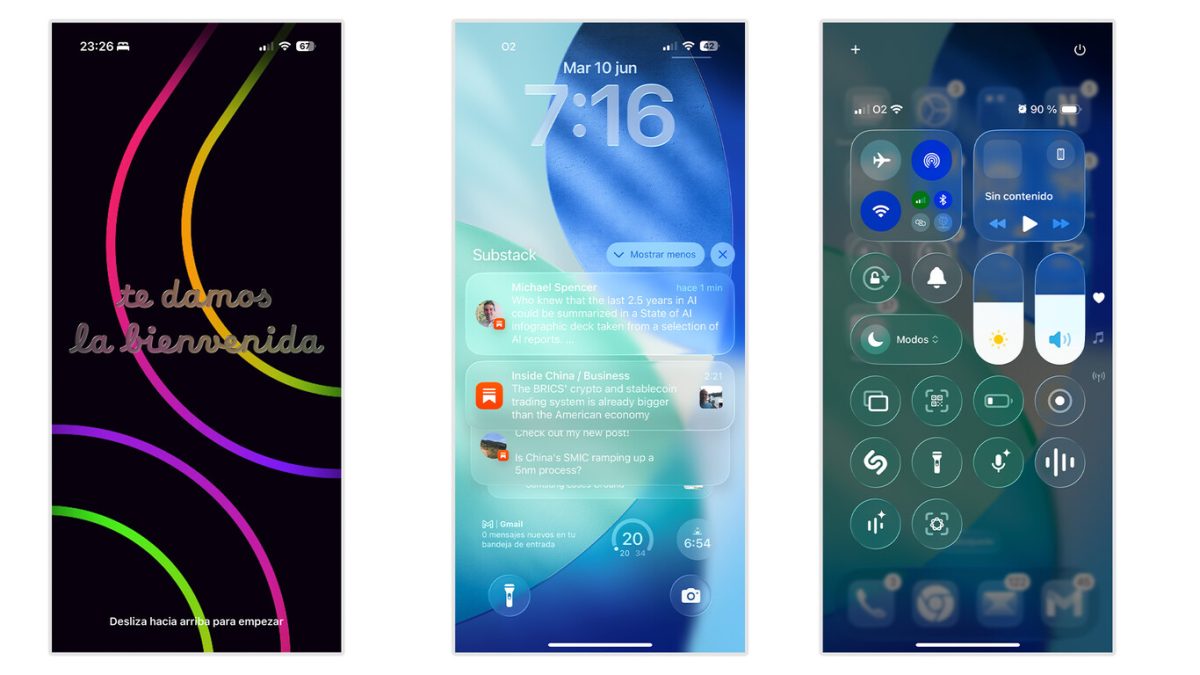iOS 26 Liquid Glass