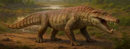 Descubren en la Patagonia los restos de un cocodrilo prehistórico que cazaba dinosaurios en el ocaso del Cretácico