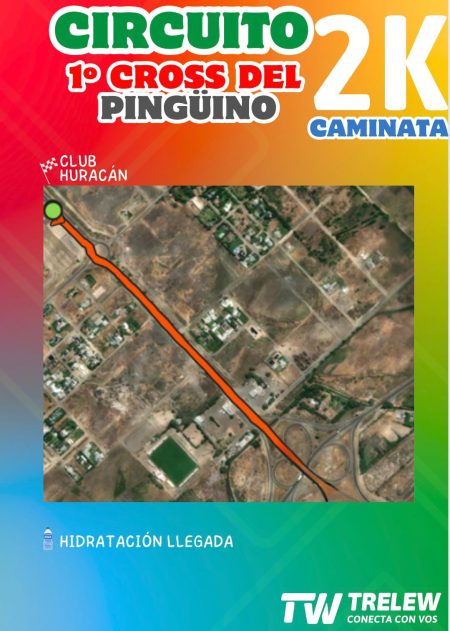 1º Cross del Pingüino: deporte y fiesta para toda la familia en Trelew