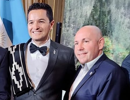 El intindente y el viceintendente reconocieron al biologo madrynense Pablo Popi Borboroglu en Puerto Madryn