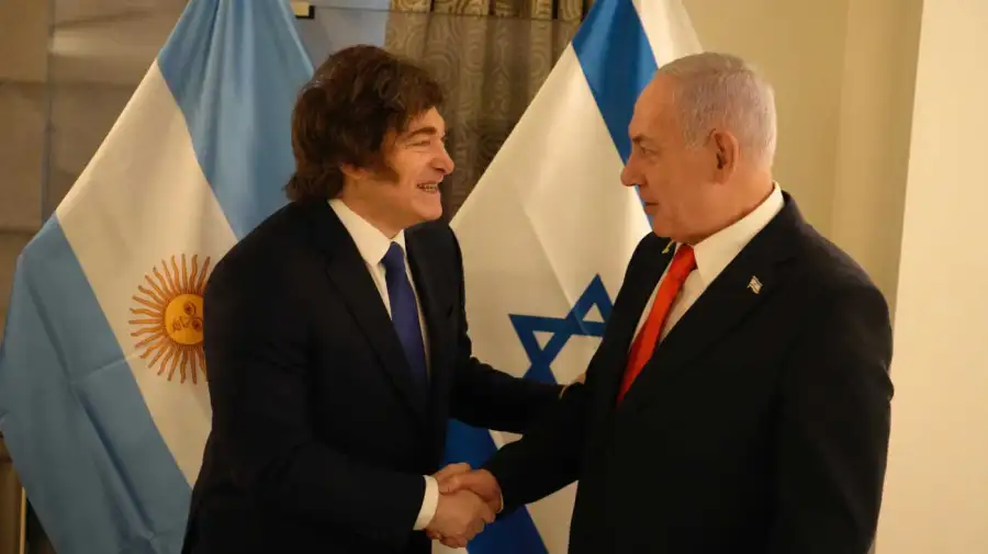 Netanyahu felicitó a Milei por el triunfo de La Libertad Avanza