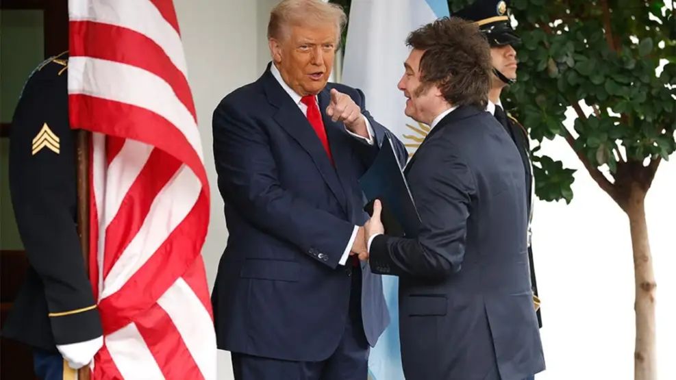 Trump destacó el triunfo “inesperado” de Milei y el apoyo de EE.UU.