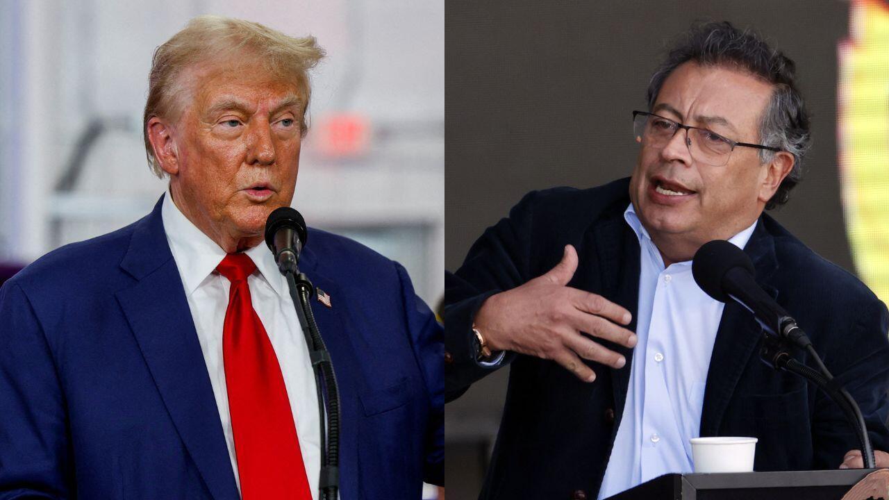 Trump y Rubio acusan a Petro: “el único problema de Colombia es su presidente lunático”