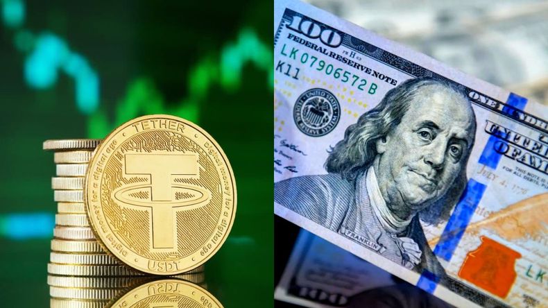 Fuerte caída del dólar cripto tras las elecciones: bajó más de $100 en horas