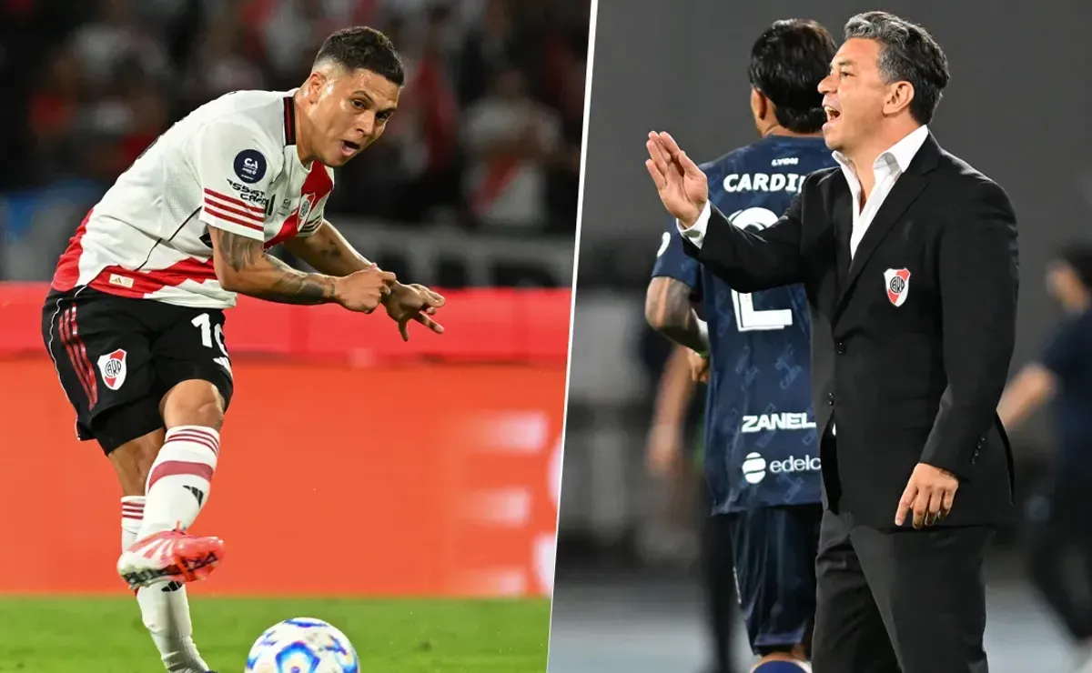 Gallardo estalló contra Quintero en la eliminatoria de River