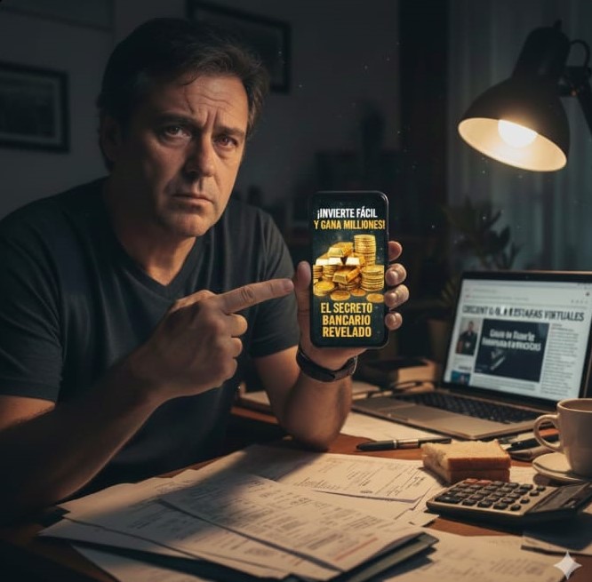 Investigan una estafa a un vecino de Rawson mediante el uso de la inteligencia artificial y la figura de Alejandro Fantino